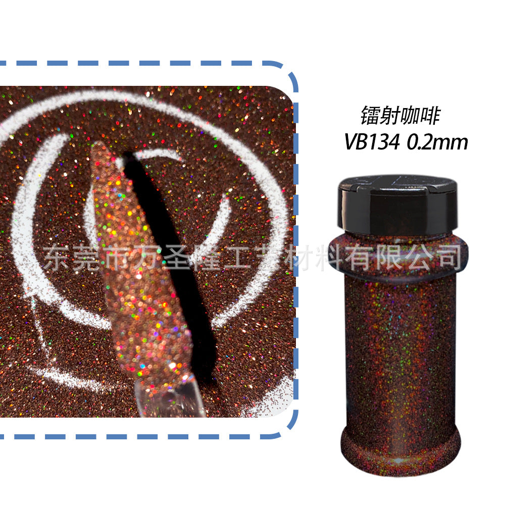 Wholesale Holographic Bottle Glitter Nail Art Colorful Sequins
